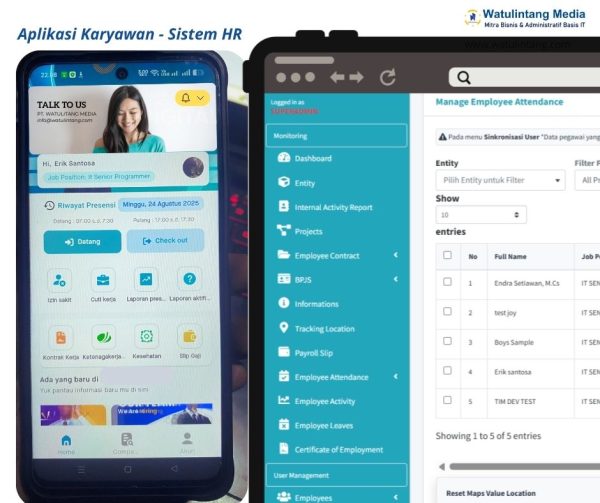 Aplikasi HRD Online untuk Manajemen Karyawan Perusahaan - Gambar 6