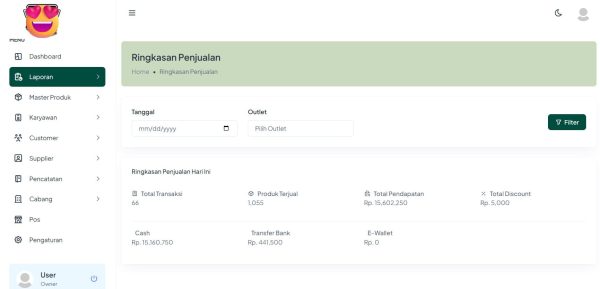 Sistem POS atau Kasir Keuangan Toko - Gambar 2